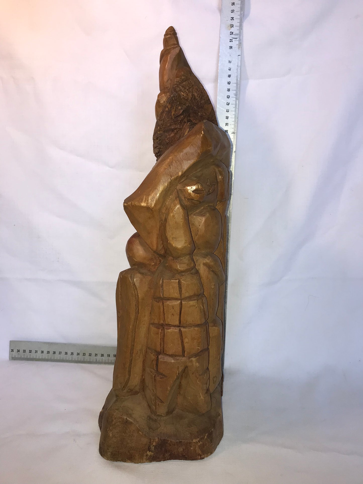 Wooden carved sculpture