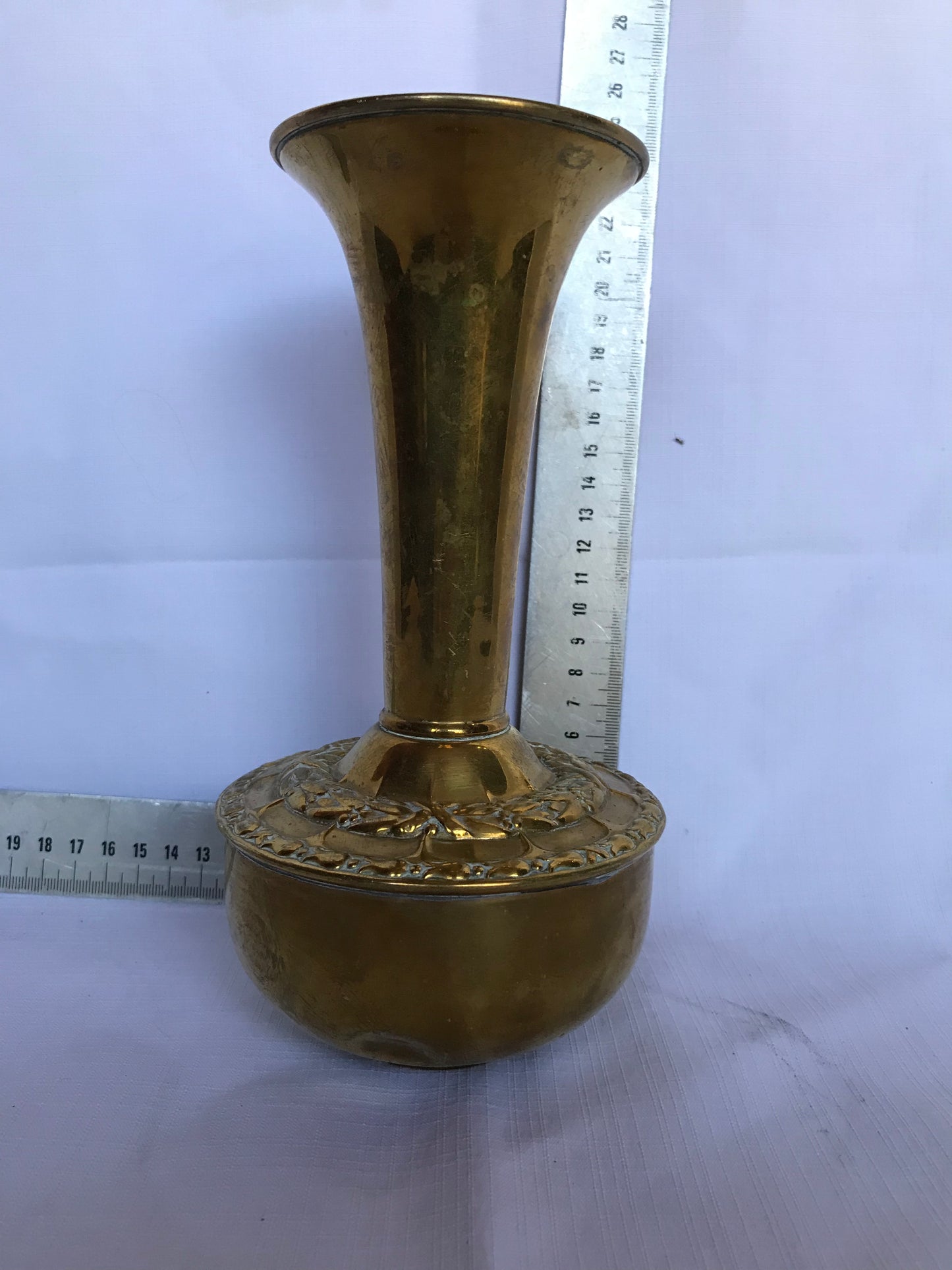 Brass vase