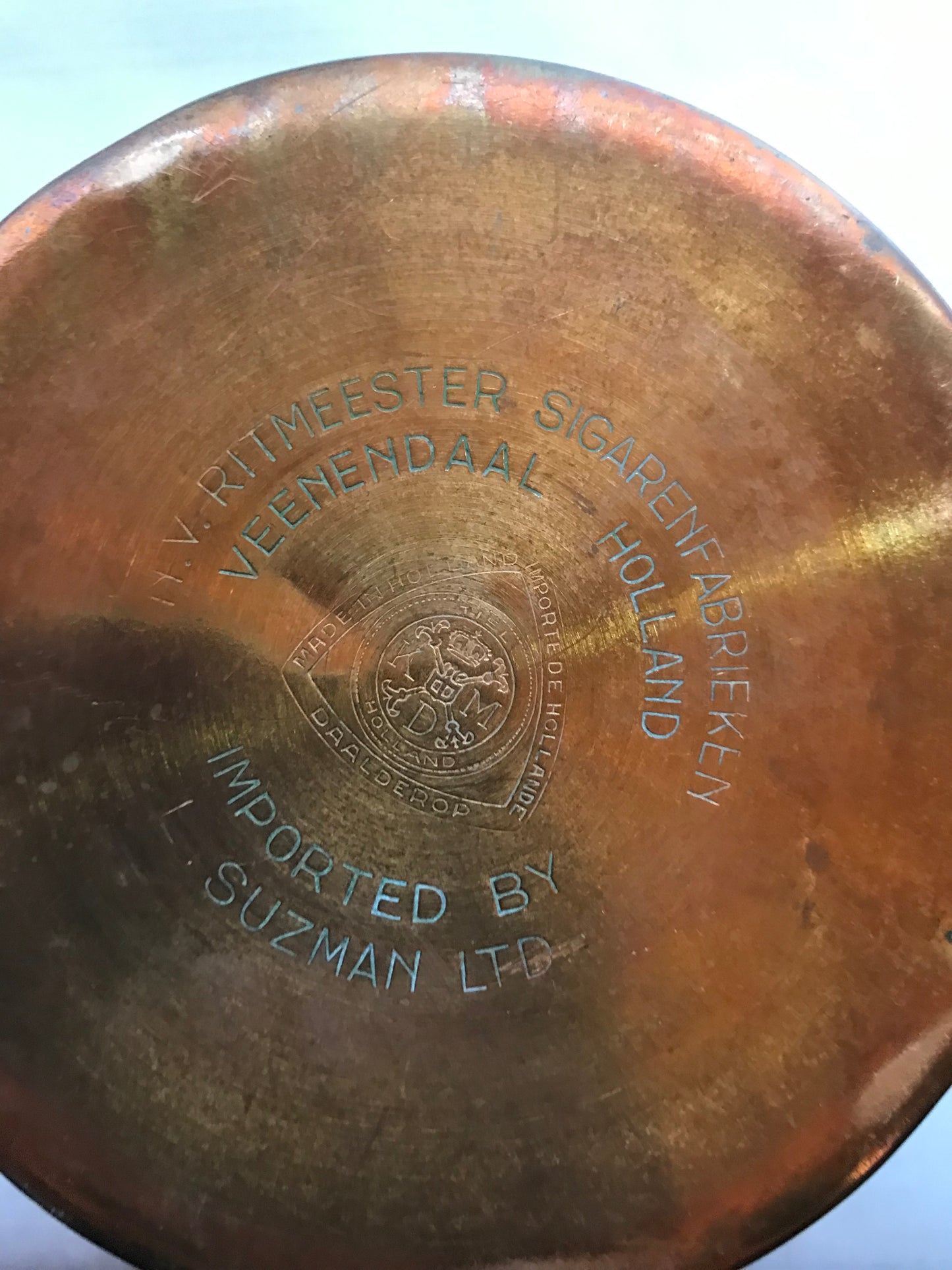 Copper Ritmeester cigar box