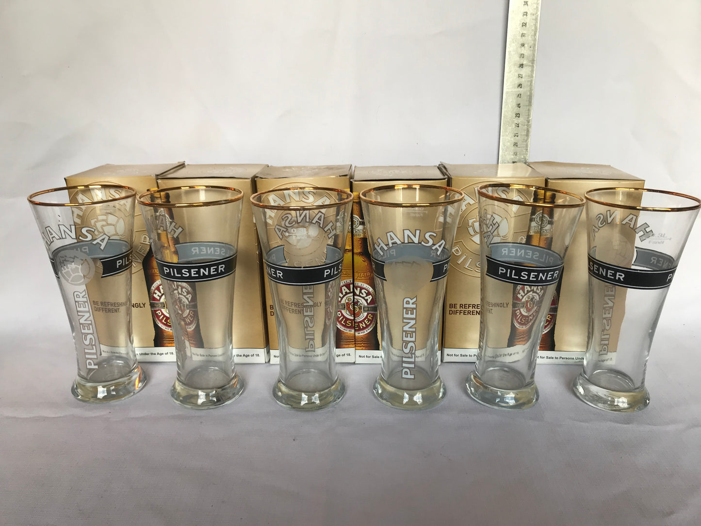 Hansa Pilsener glasses
