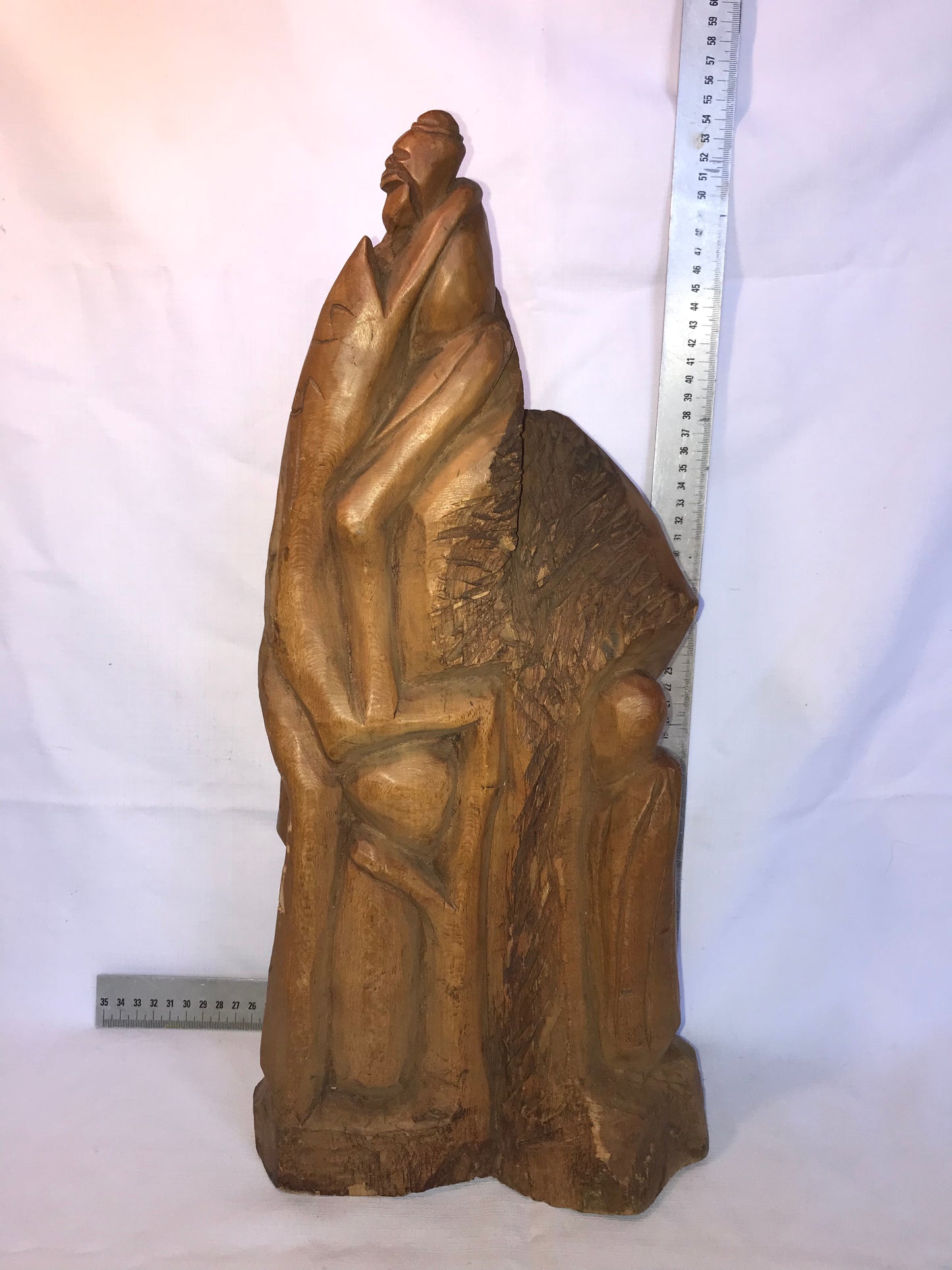 Wooden carved sculpture