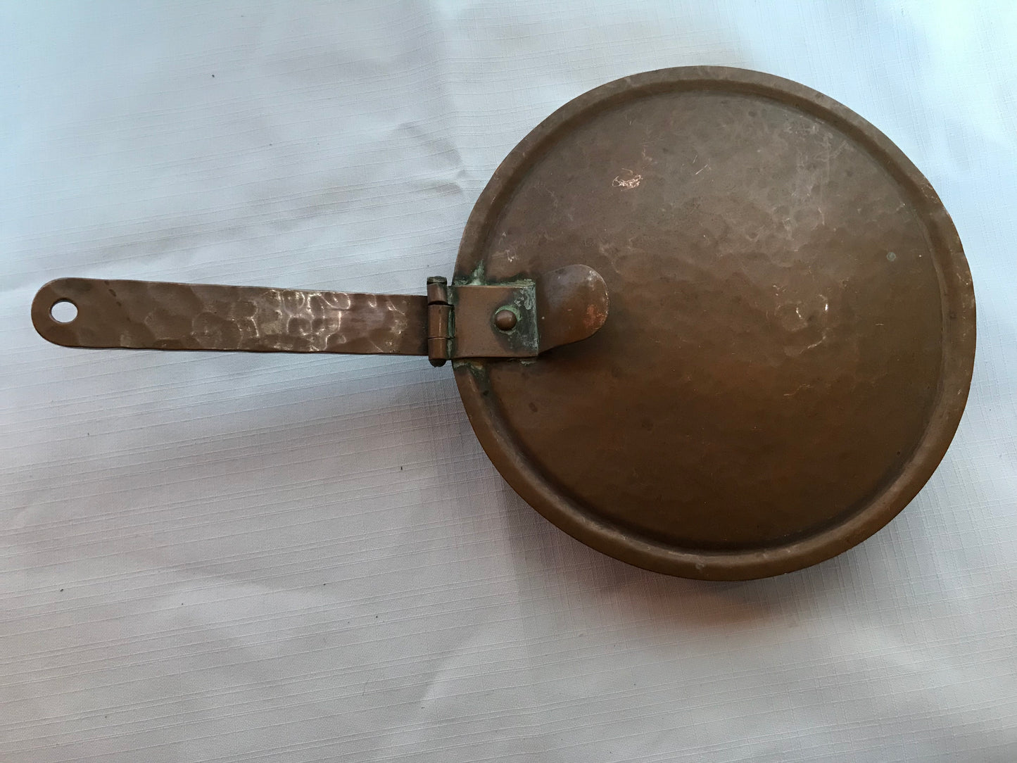 Copper bed pan