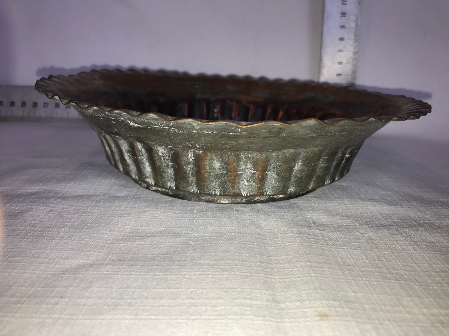 Vintage copper bowl