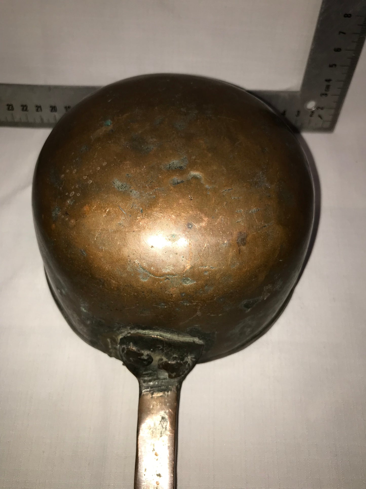 Antique copper pot