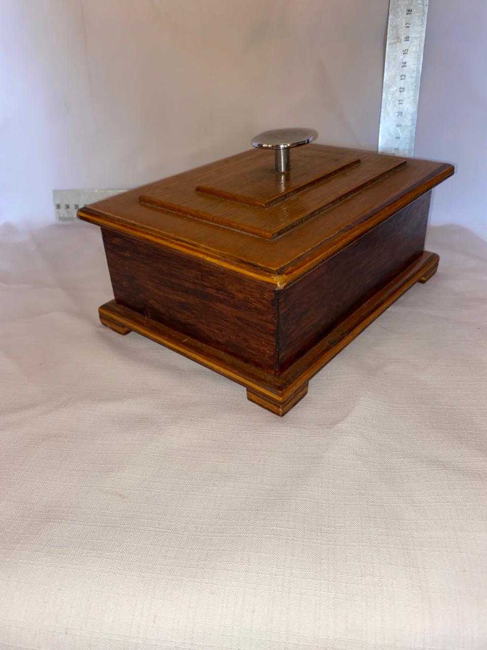 Wooden trinket box