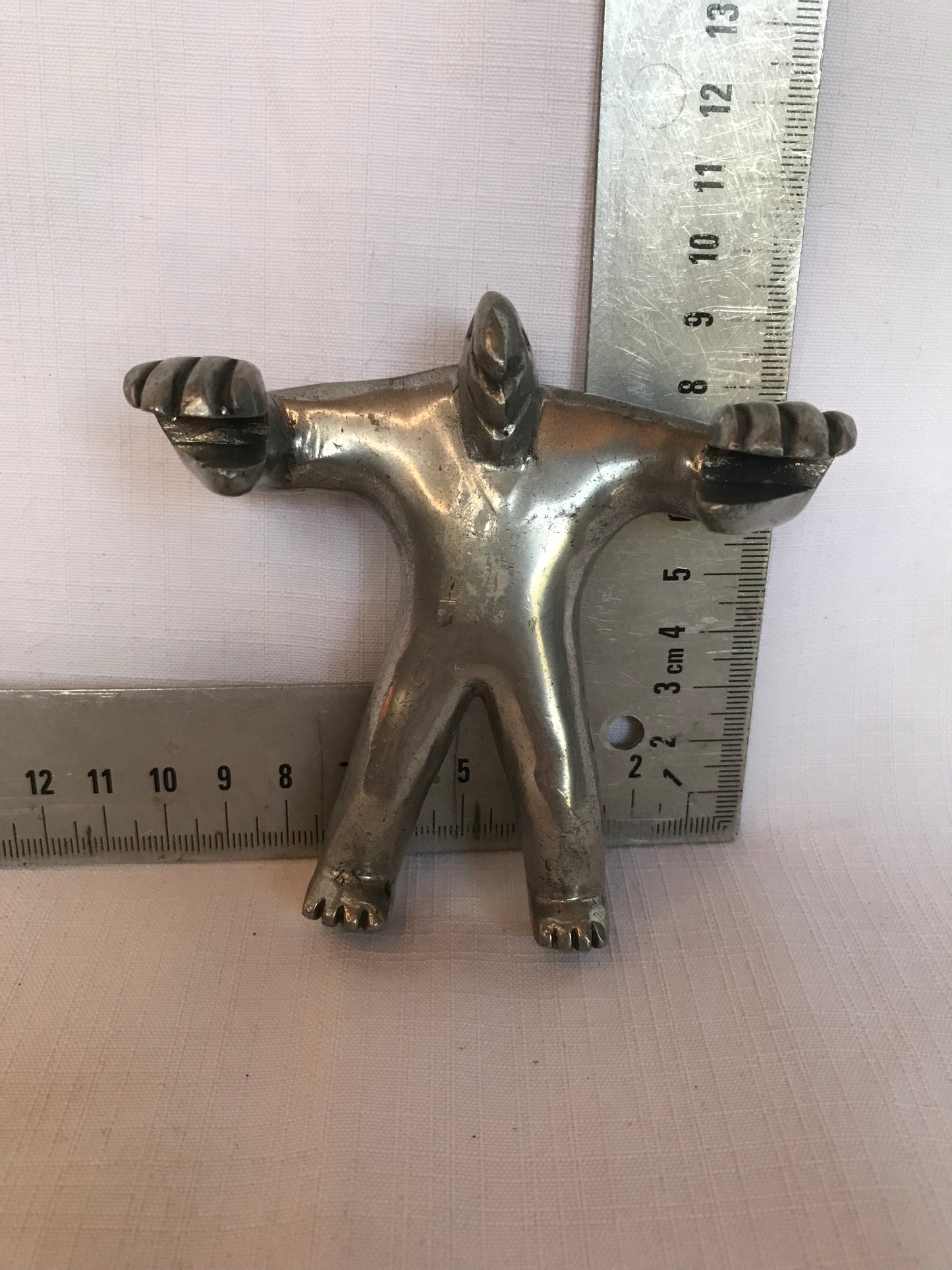 Abstract man knife stand