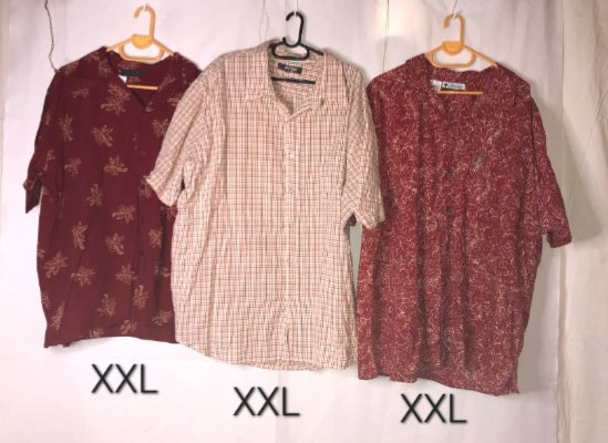 Group of 3 men's pre-loved plus size shirts