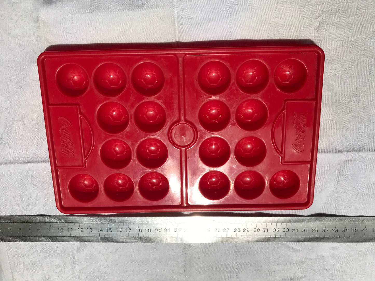 Pre-loved Coca-Cola soccer ball ice tray