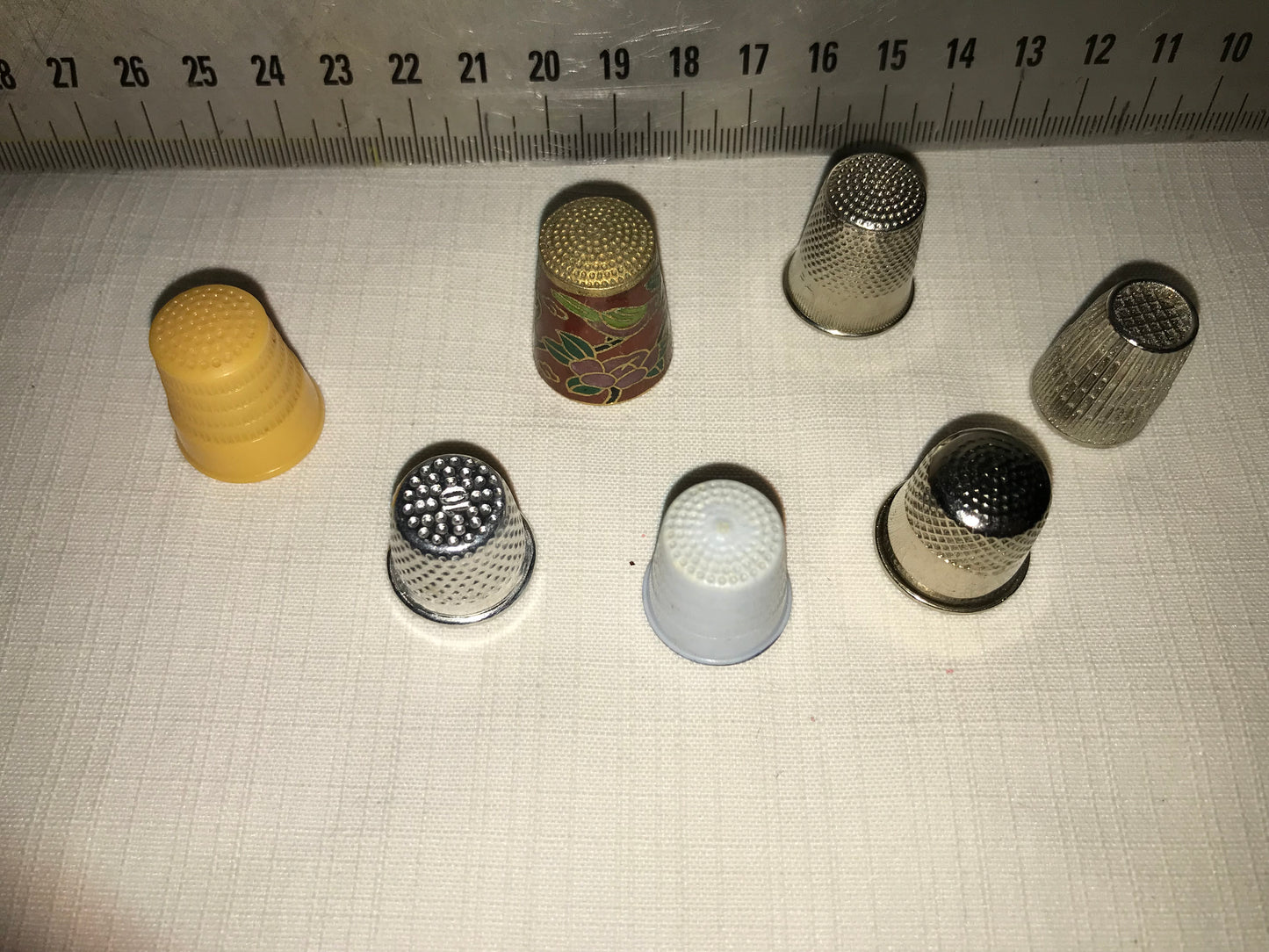 Group of 7 thimbles (9)