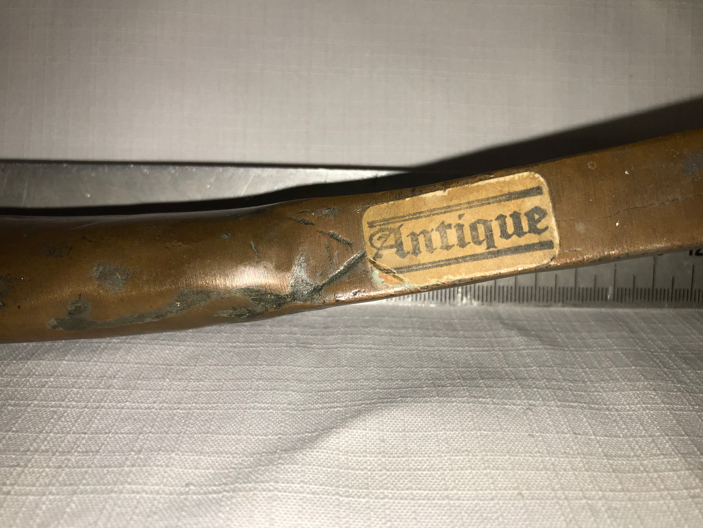 Antique copper pot