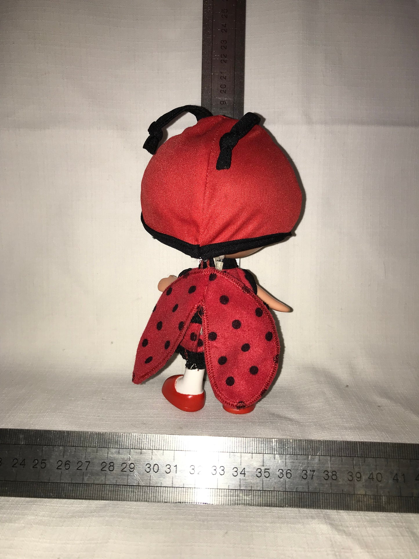 Lalaloopsie Ladybug doll small with black hair