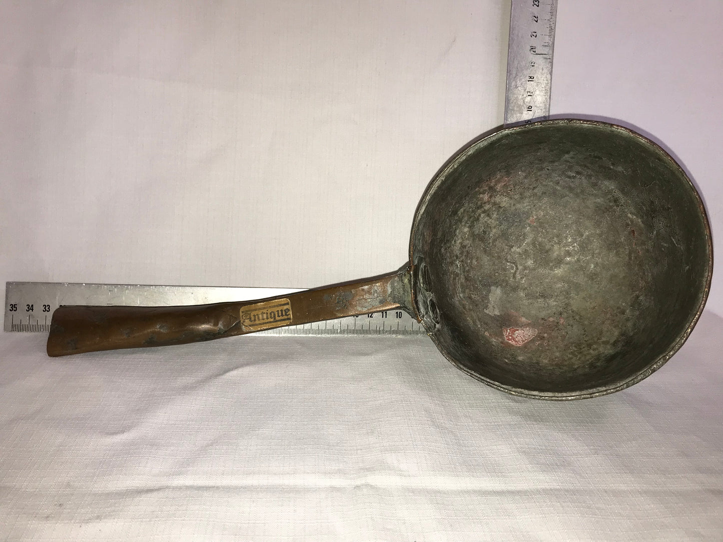 Antique copper pot