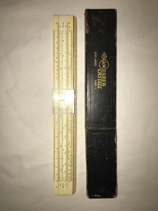 Faber Castell slide rule