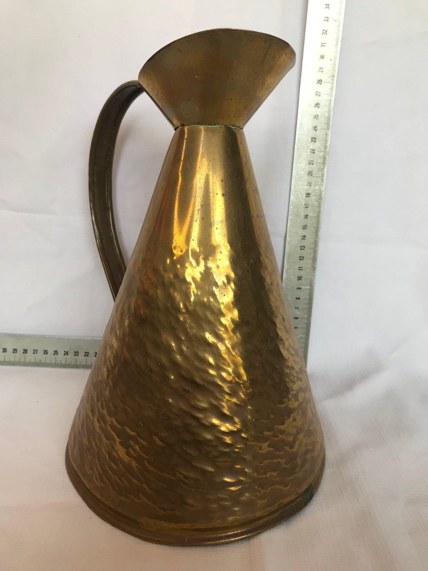 Brass vintage watering jug/vase