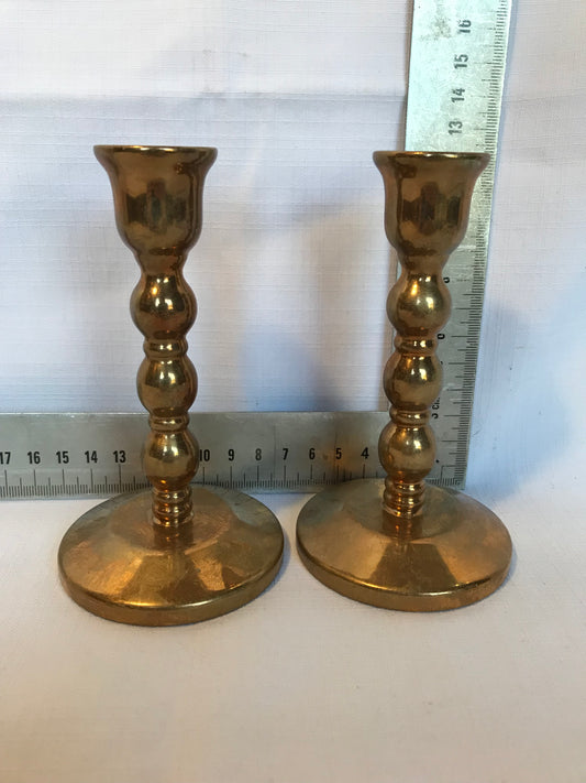 Pair heavy Brass Candle sticks
