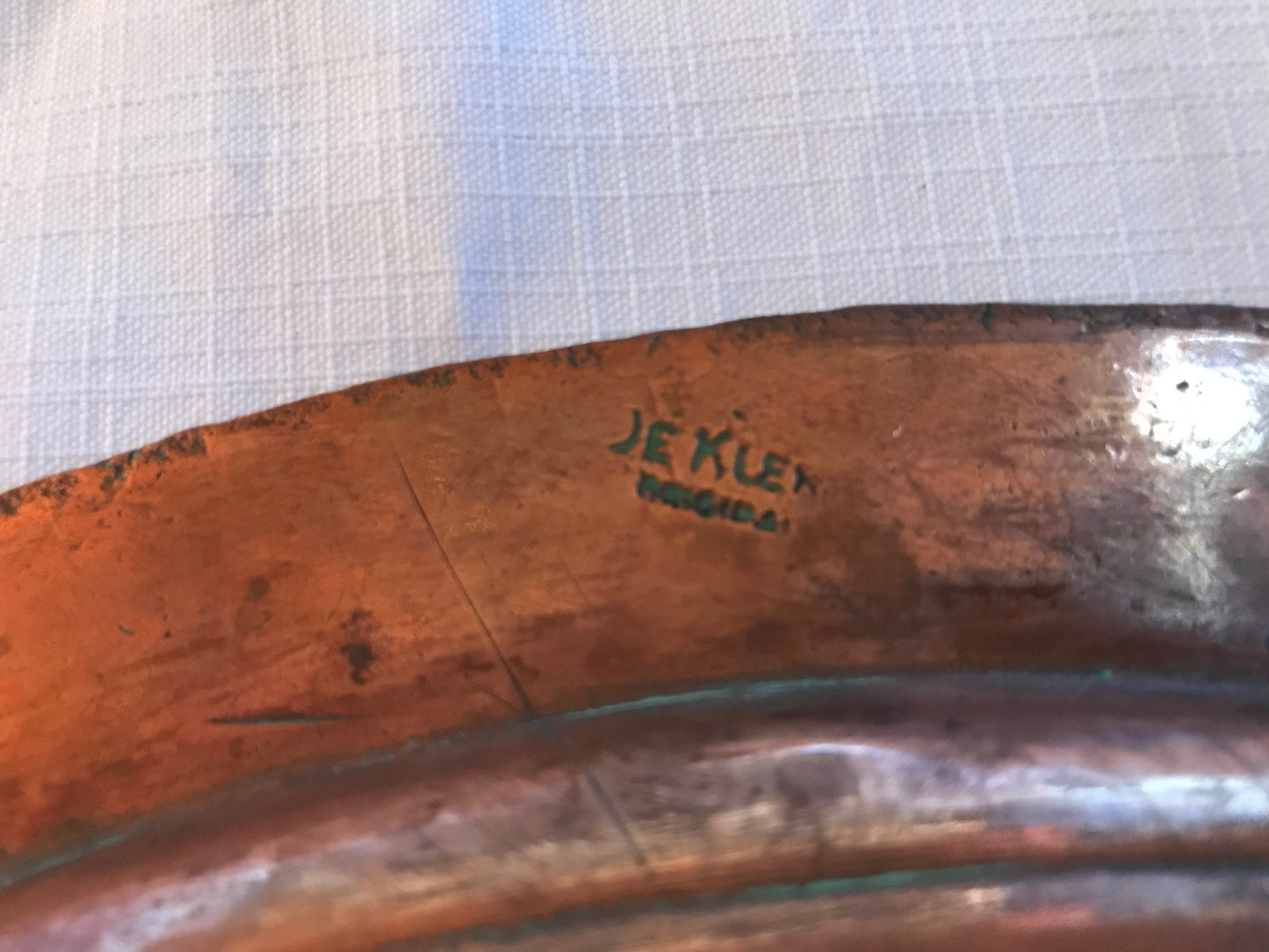 De Klerk copper tray