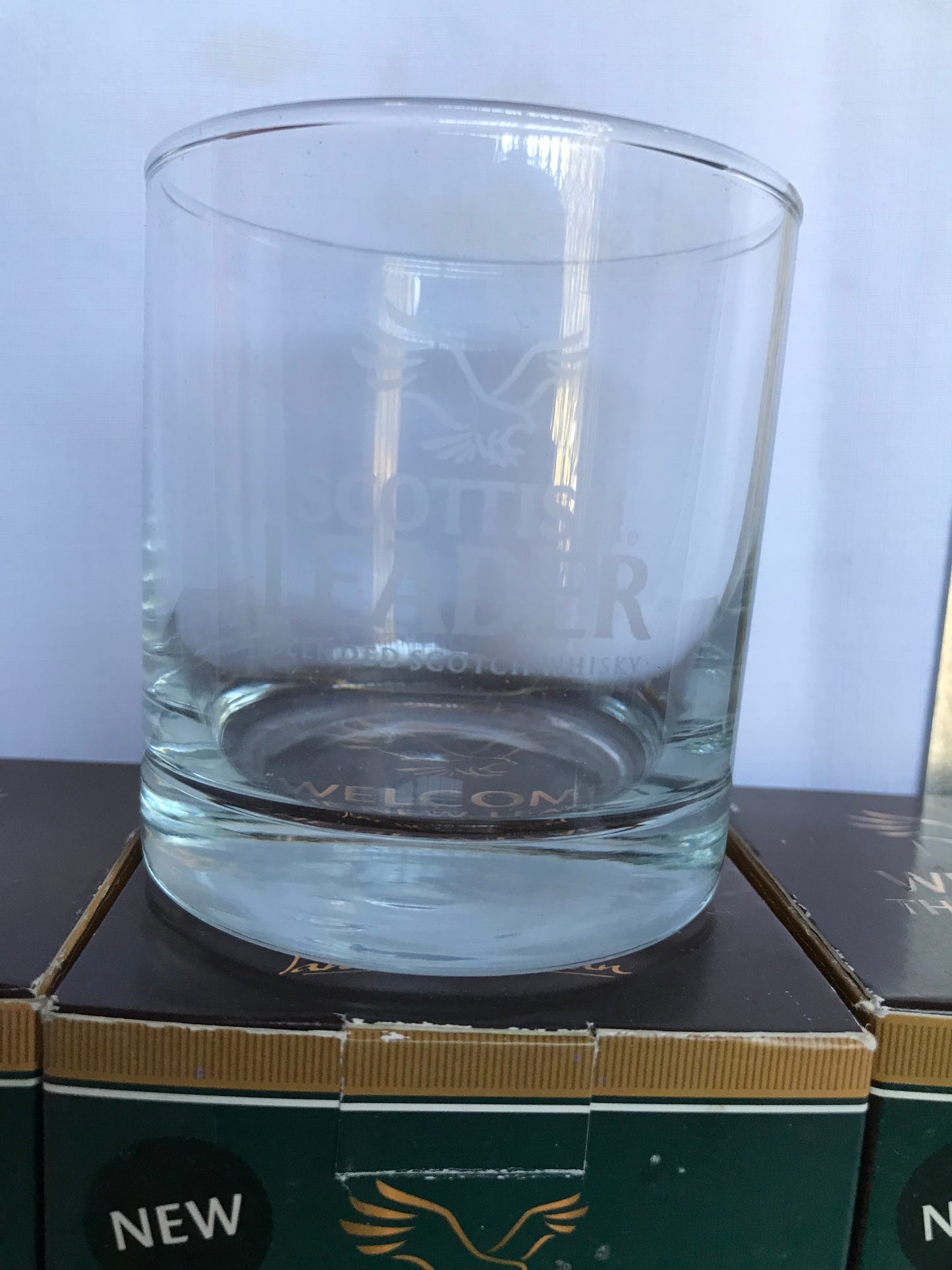 Set of six tumblers