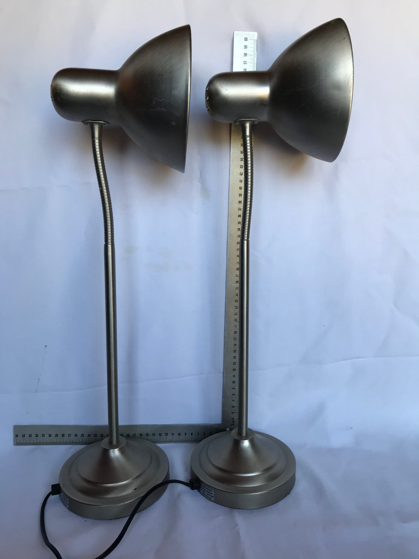 Pair of bendable lamps