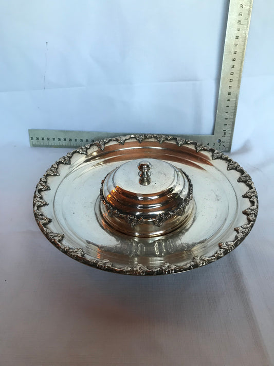 Metal party platter