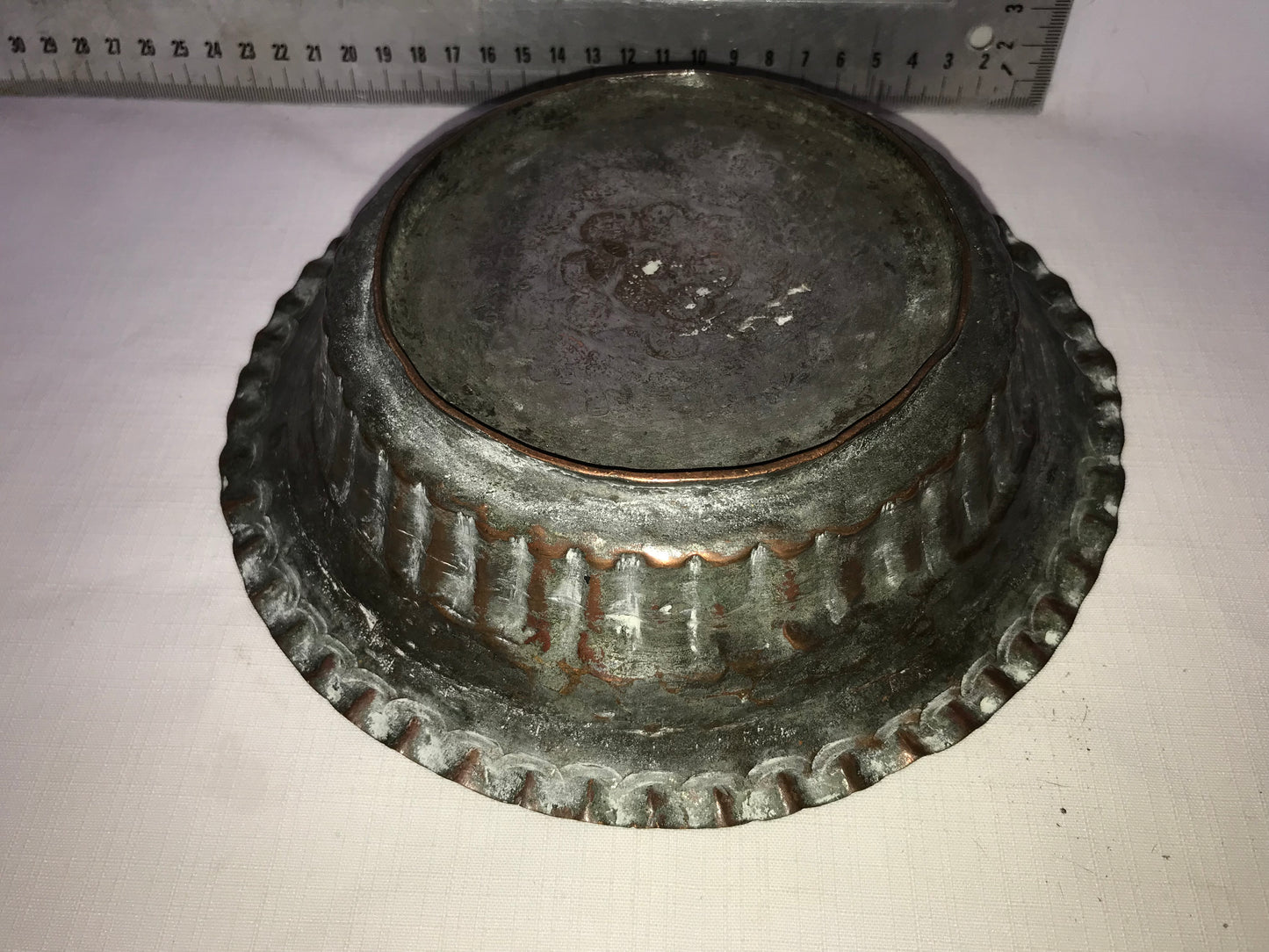 Vintage copper bowl