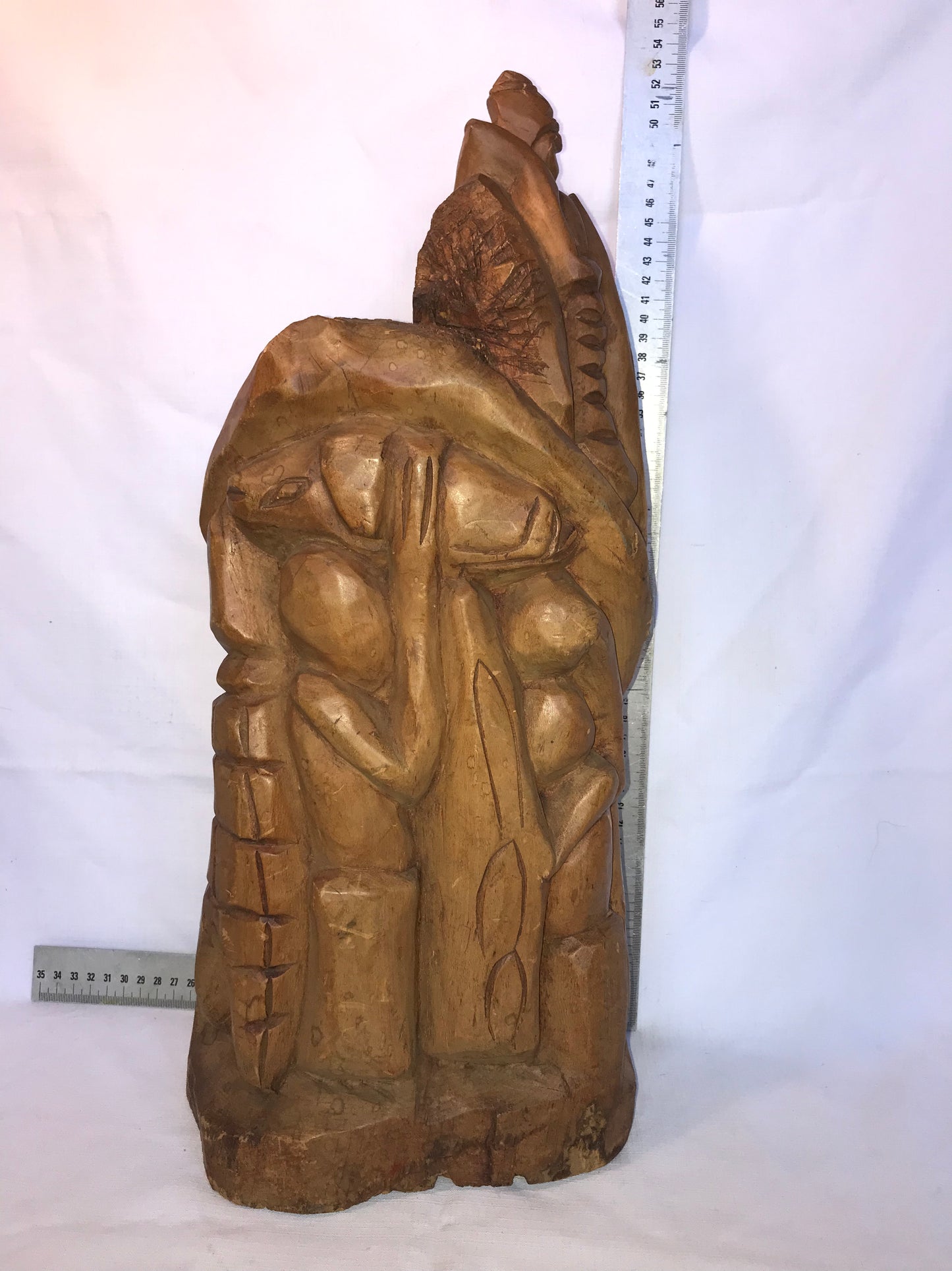 Wooden carved sculpture