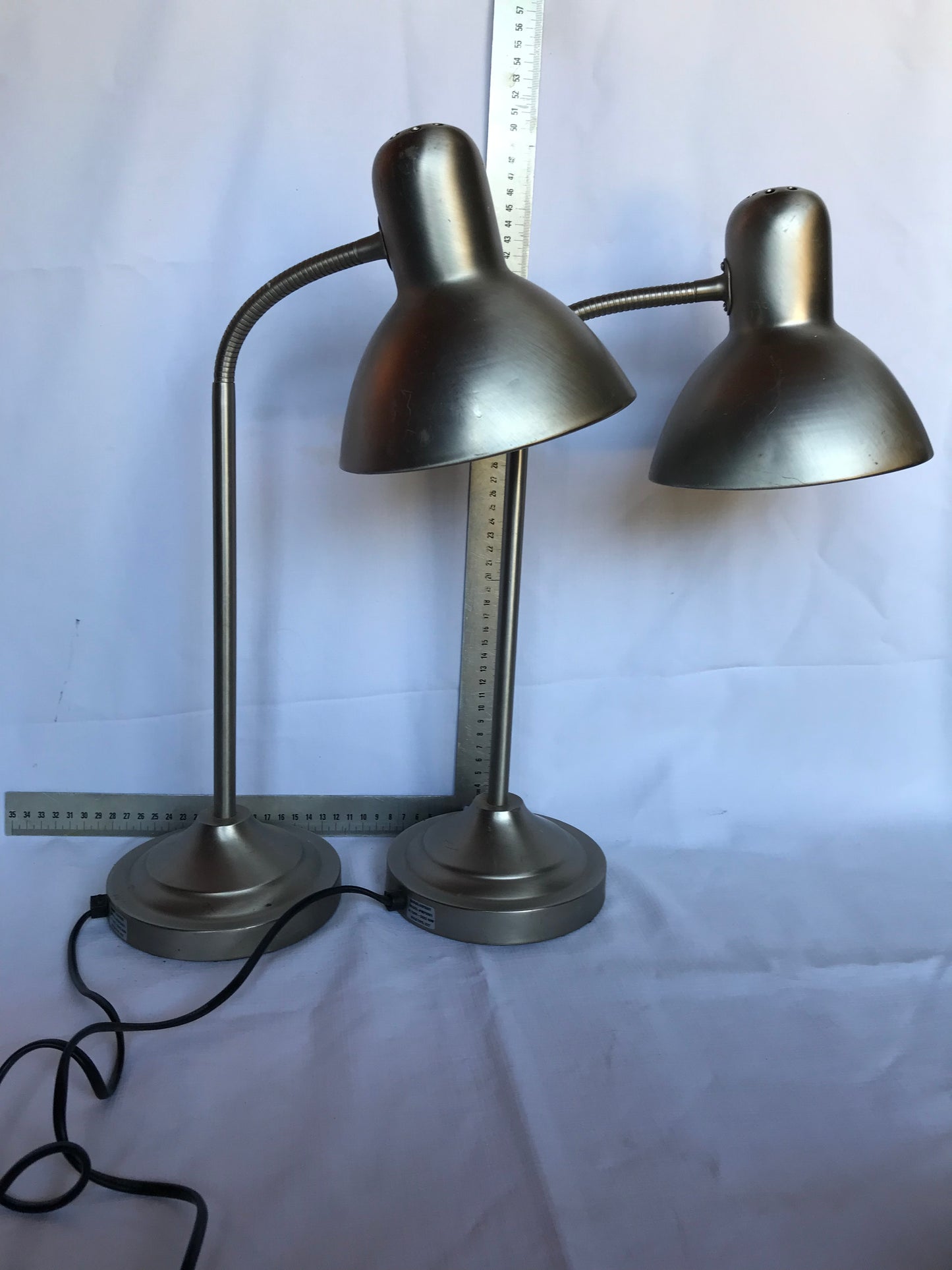 Pair of bendable lamps