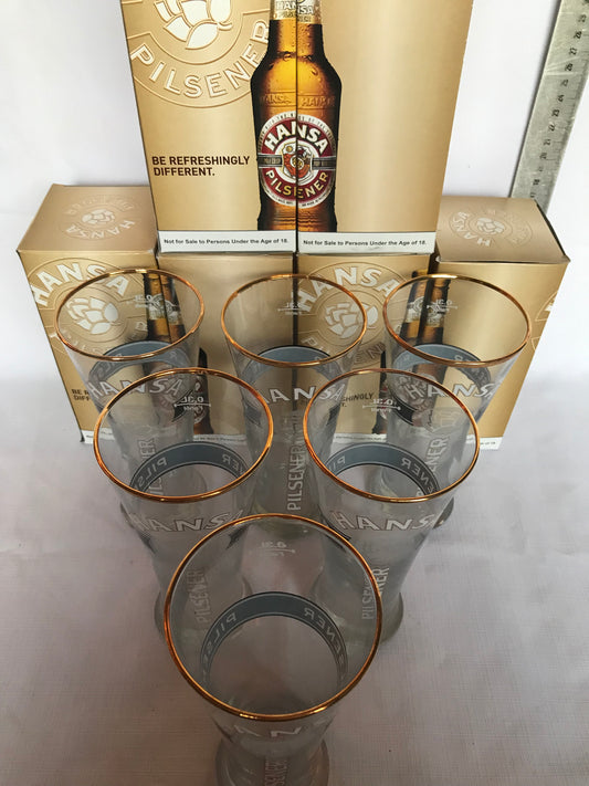Hansa Pilsener glasses