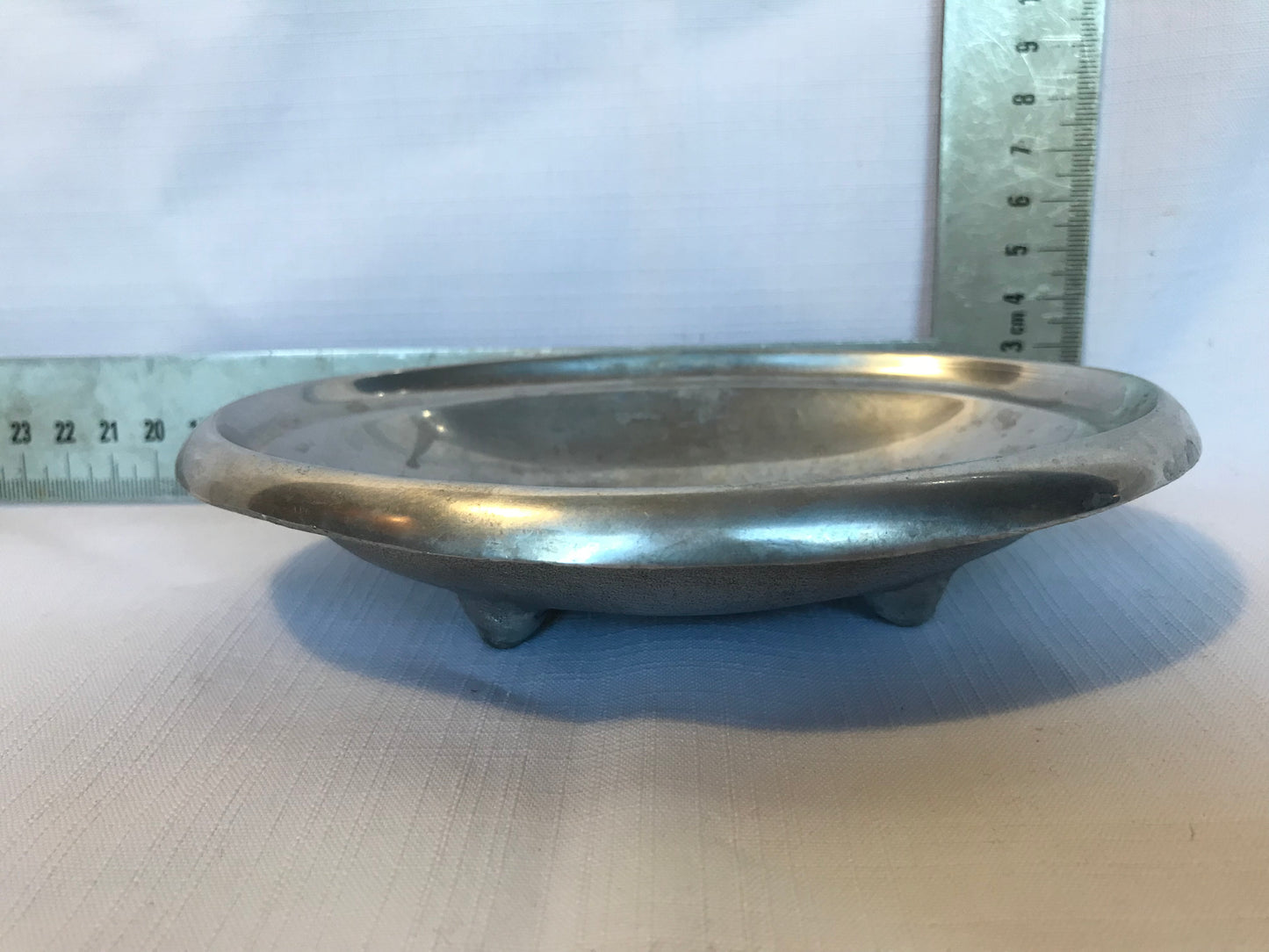 Aluminium soap dish