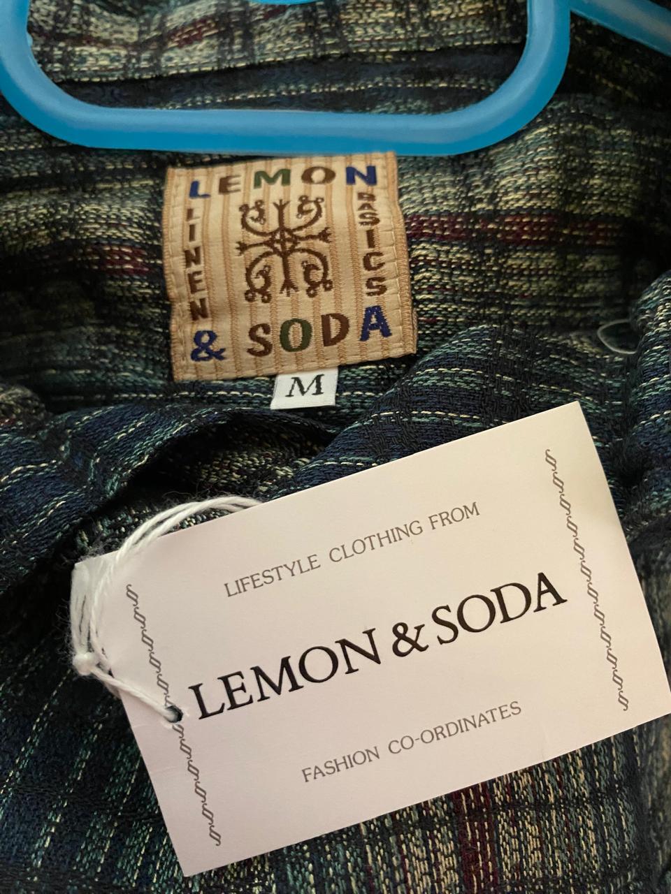 Lemon and Soda short sleeve shirt