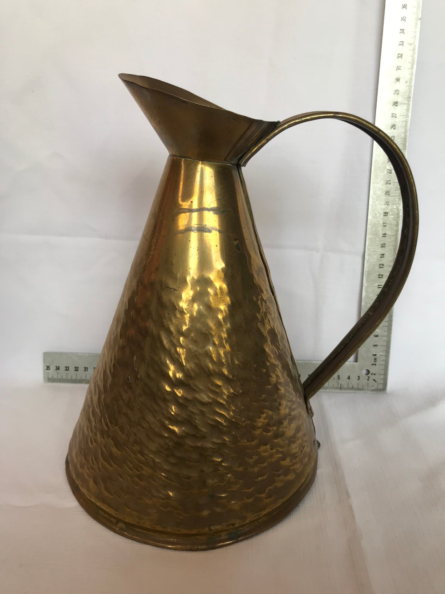 Brass vintage watering jug/vase