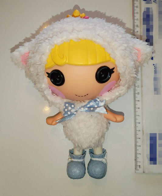 Lalaloopsie Bow Bah Peep, 20cm high, missing pet
