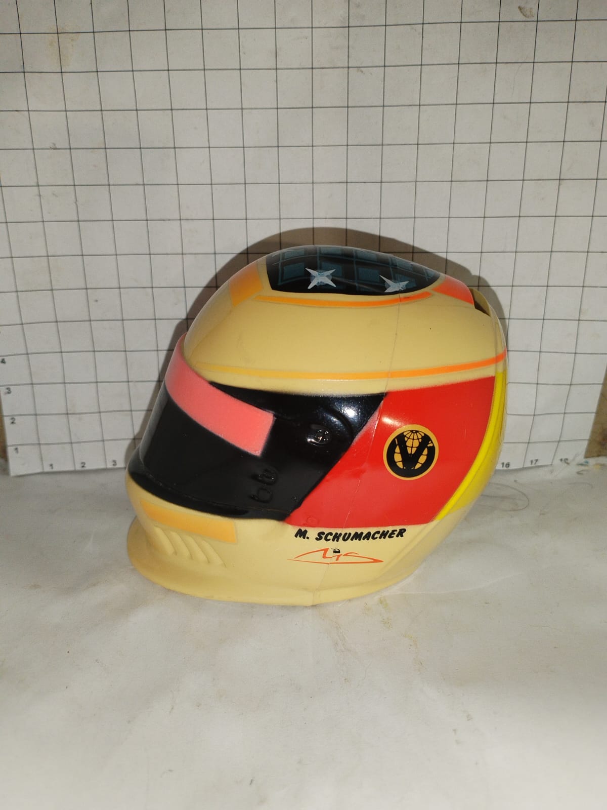 Michael Schumacher helmet money box