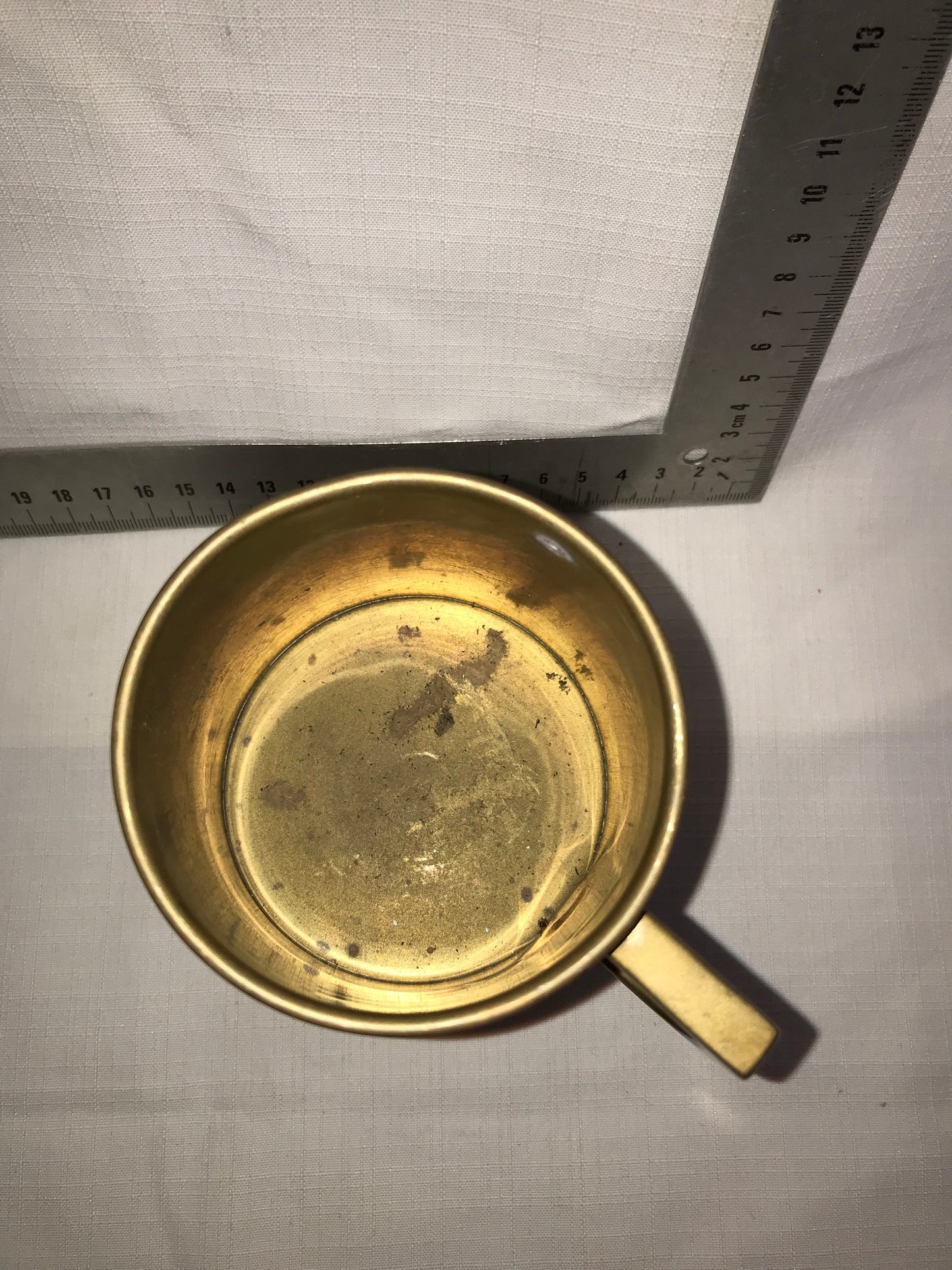 Brass beer mug