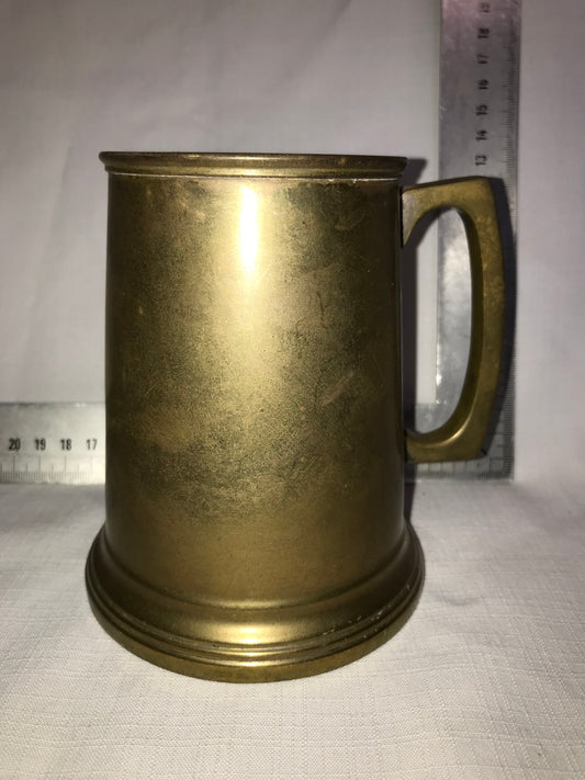 Brass beer mug