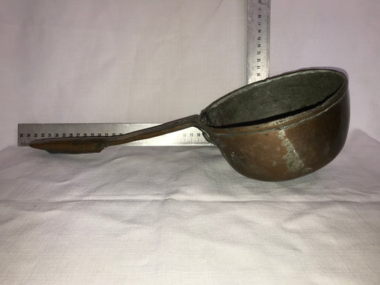 Antique copper pot