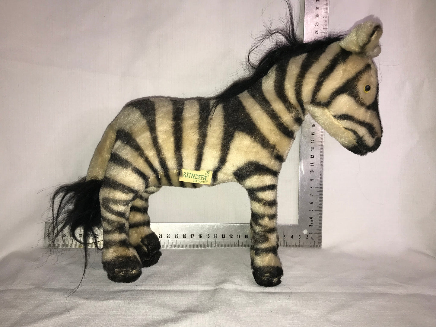 Vintage Zebra toy