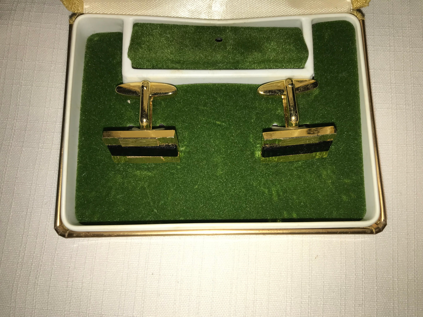 Da Vinci cuff links in box