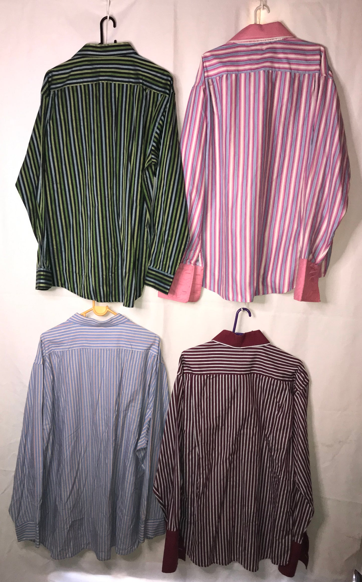 Group of 4 men's pre-loved plus size shirts