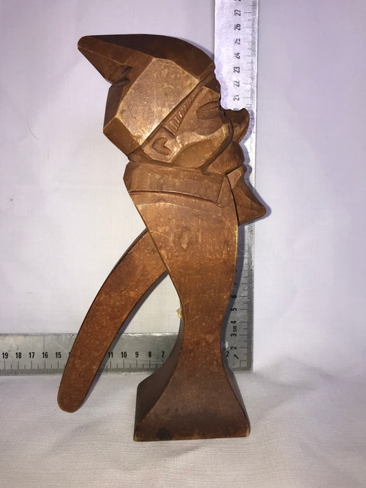Wooden carved nut cracker