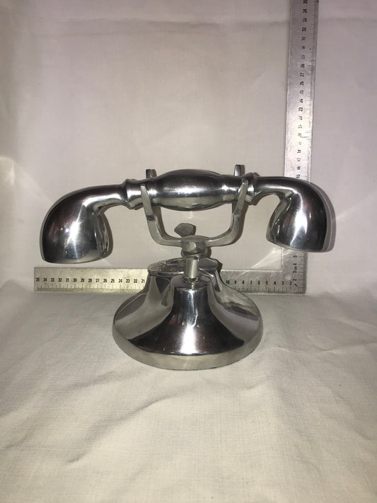 Decorative metal telephone