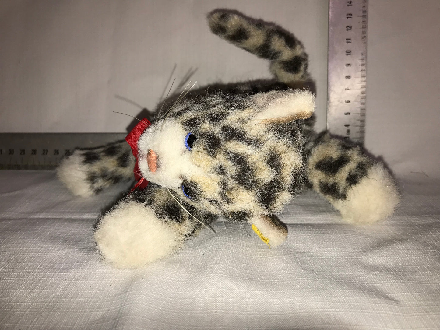 Steiff pre-loved cat plushie