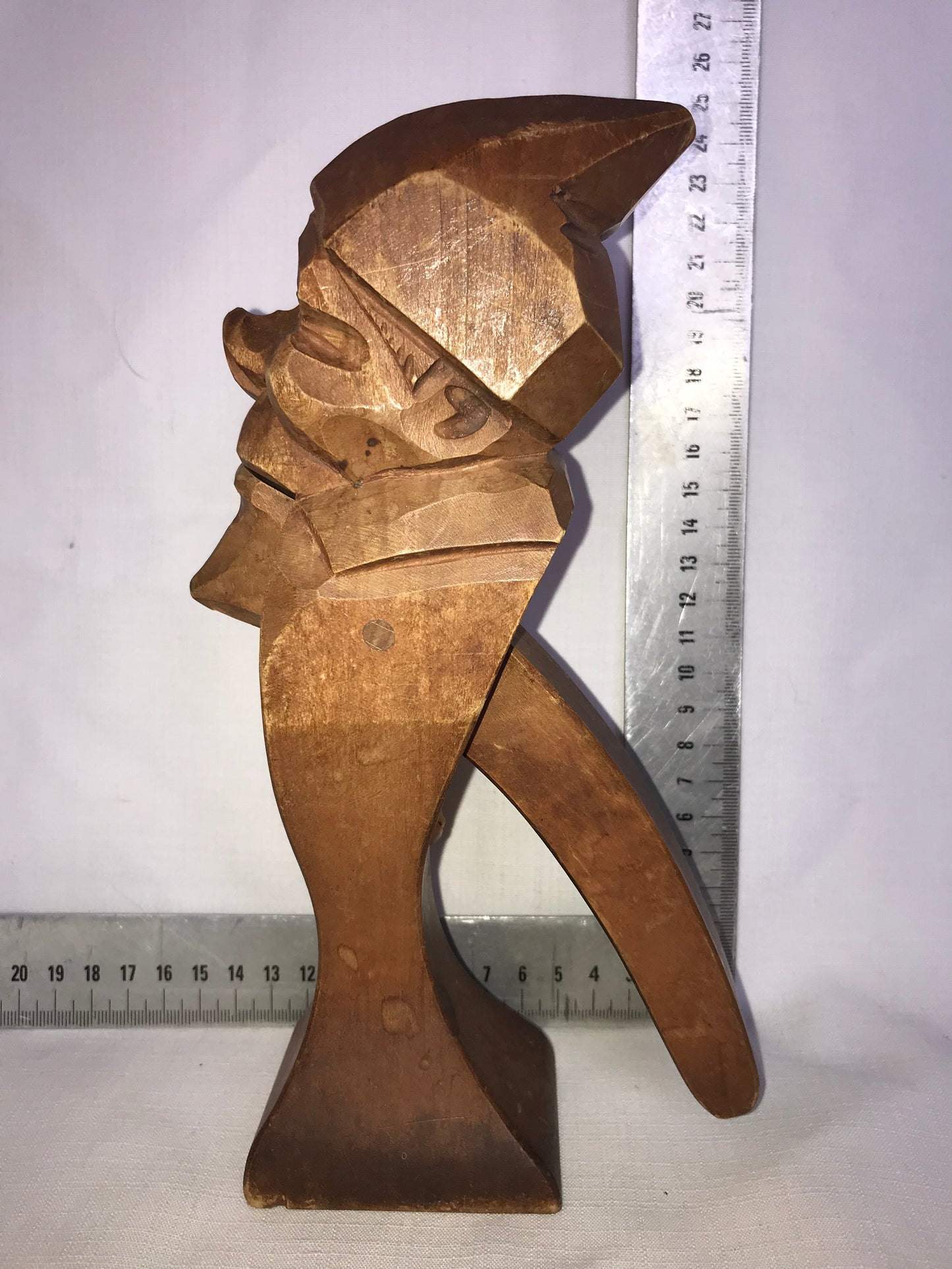 Wooden carved nut cracker