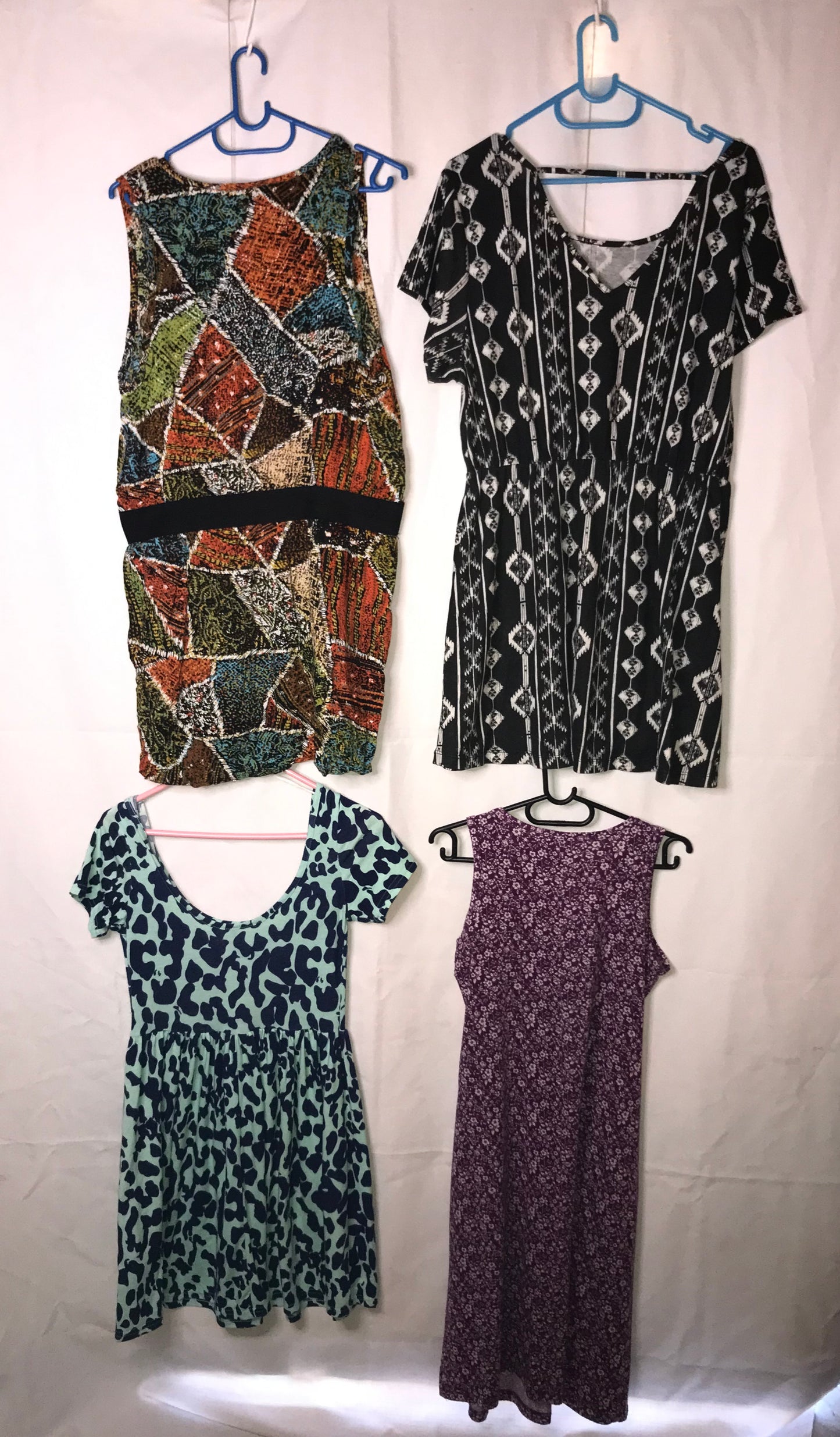 Group of 4 pre-loved dresses