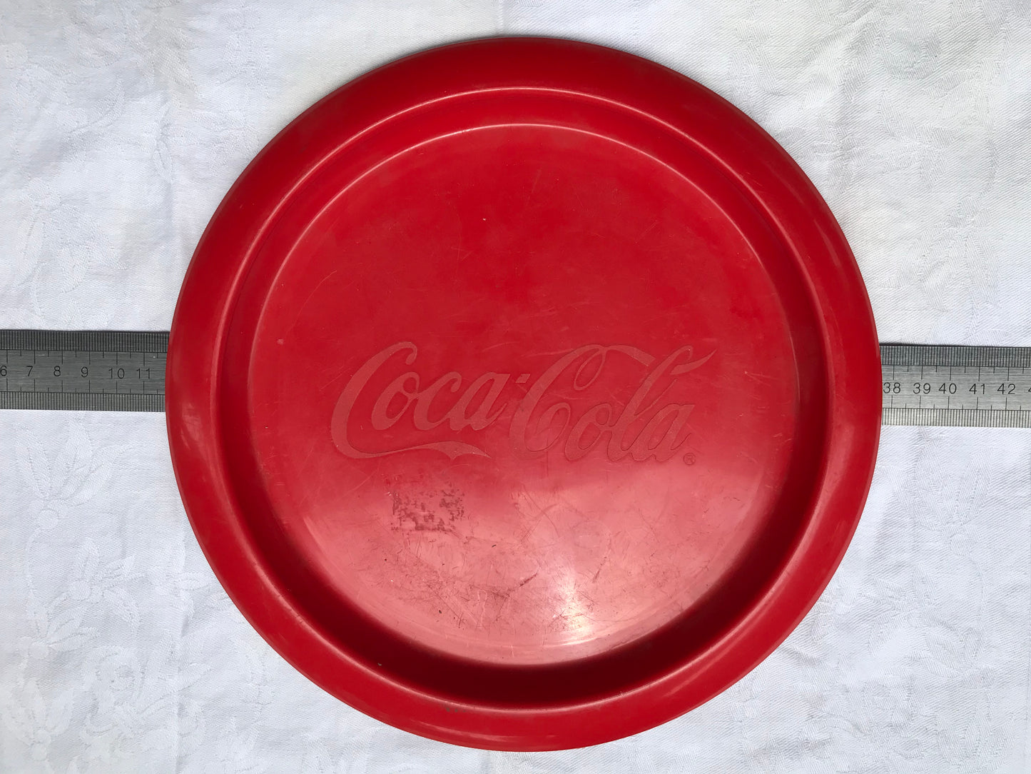 Pre-loved small plastic Coca-Cola tray