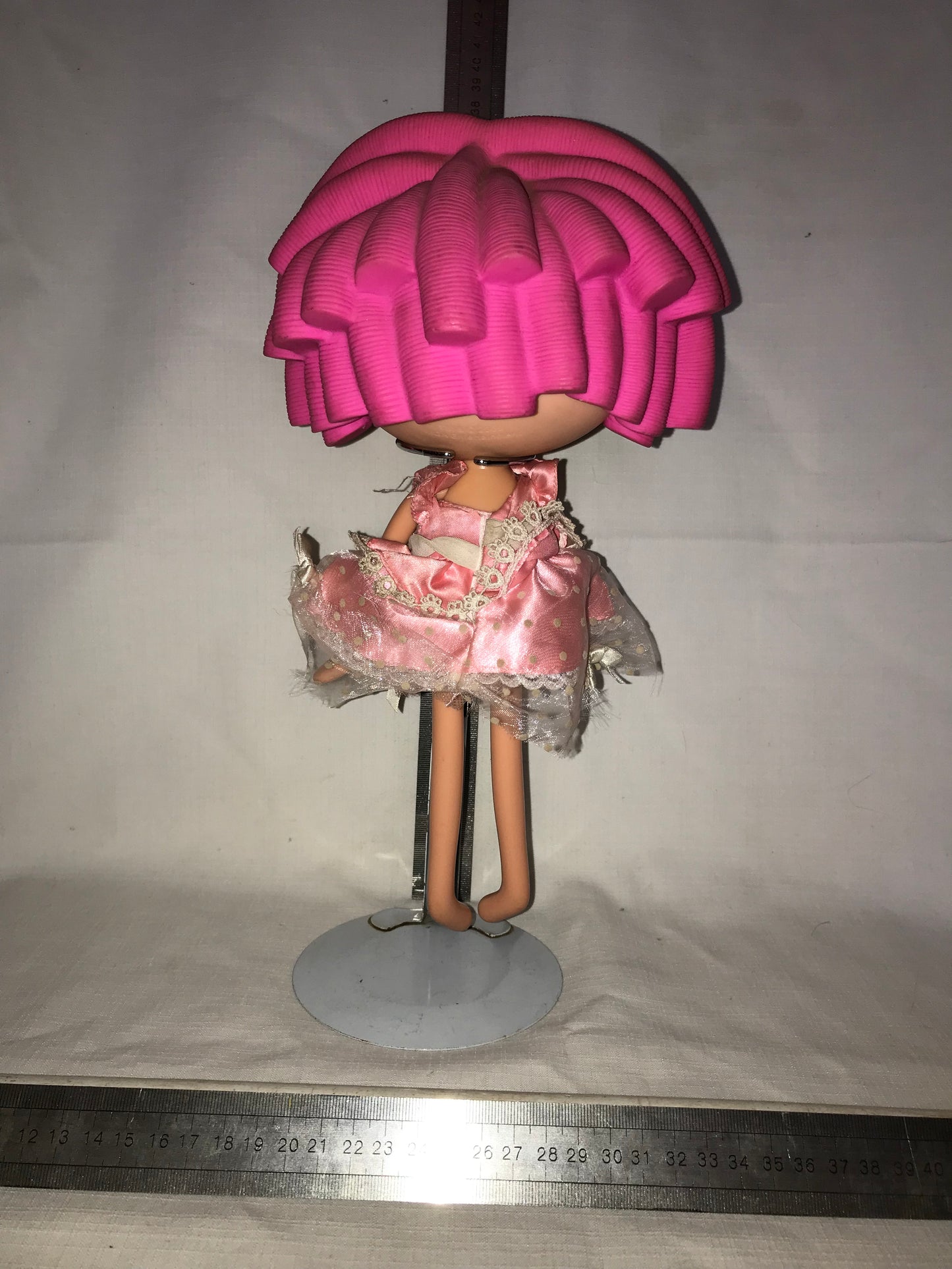 Lalaloopsie doll 36cm with pink hair, pre-loved
