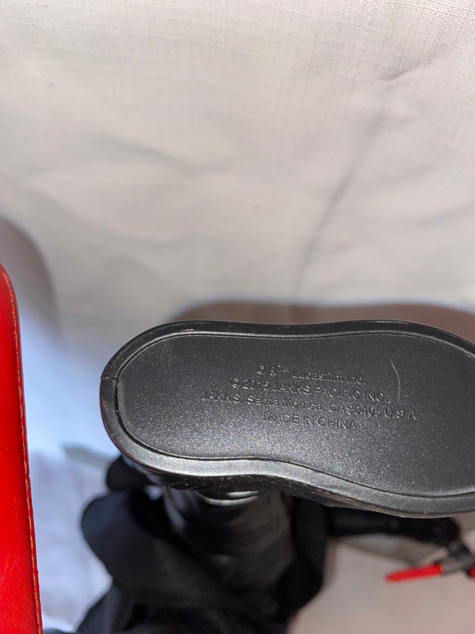 Kylo Ren - pre-loved Star Wars The force awakens figure (Light Saber is not original, replaced with knitting needle)