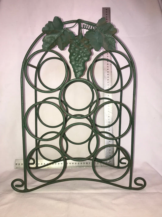 Metal wine rack