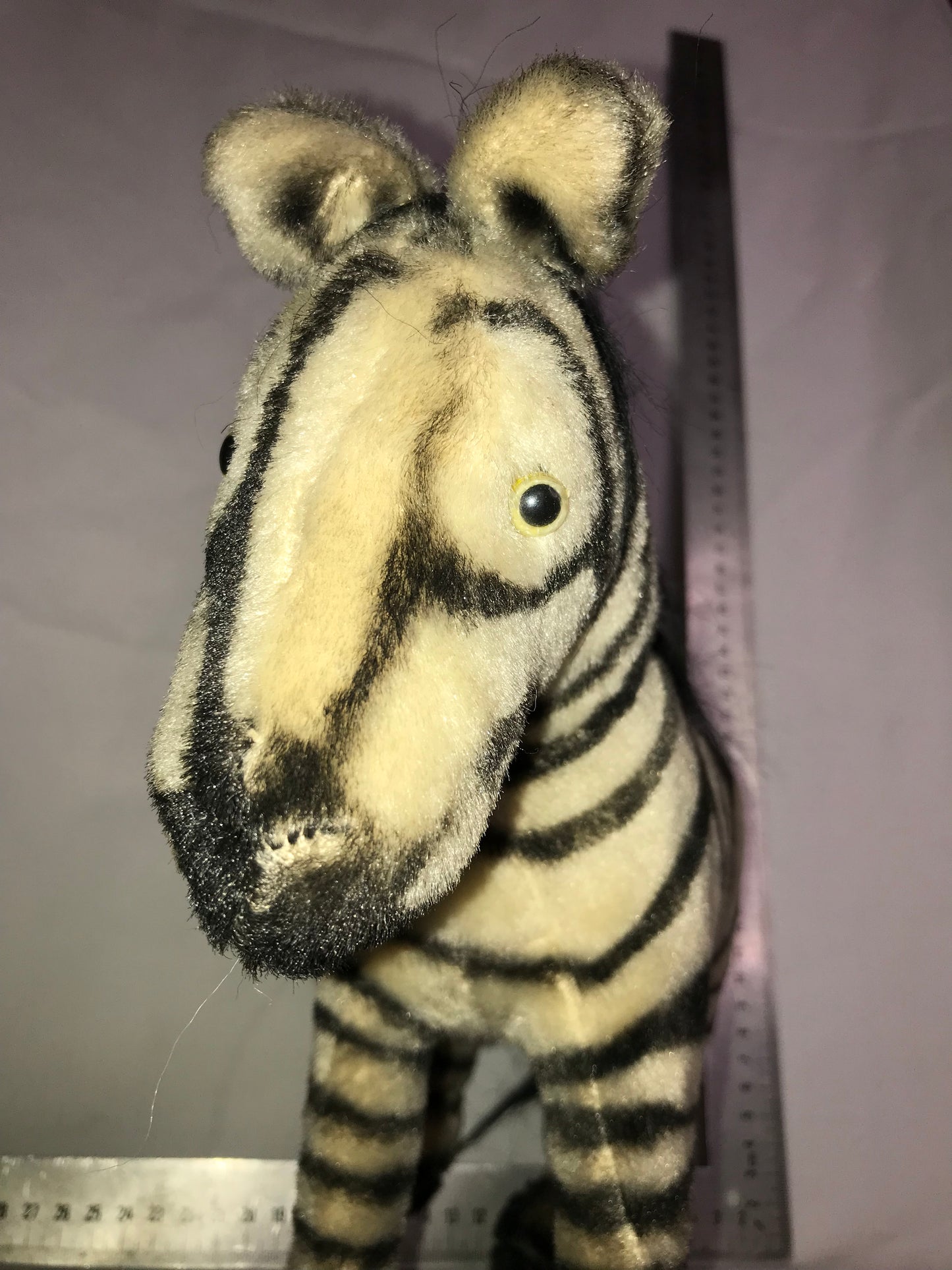 Vintage Zebra toy