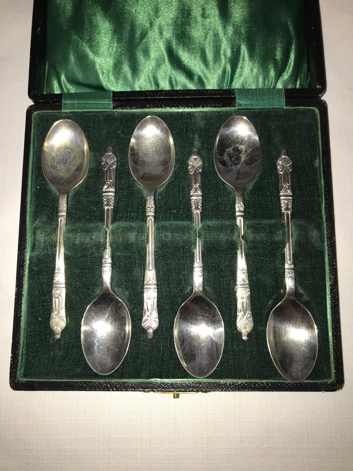 Apostles spoons set of 6 in box