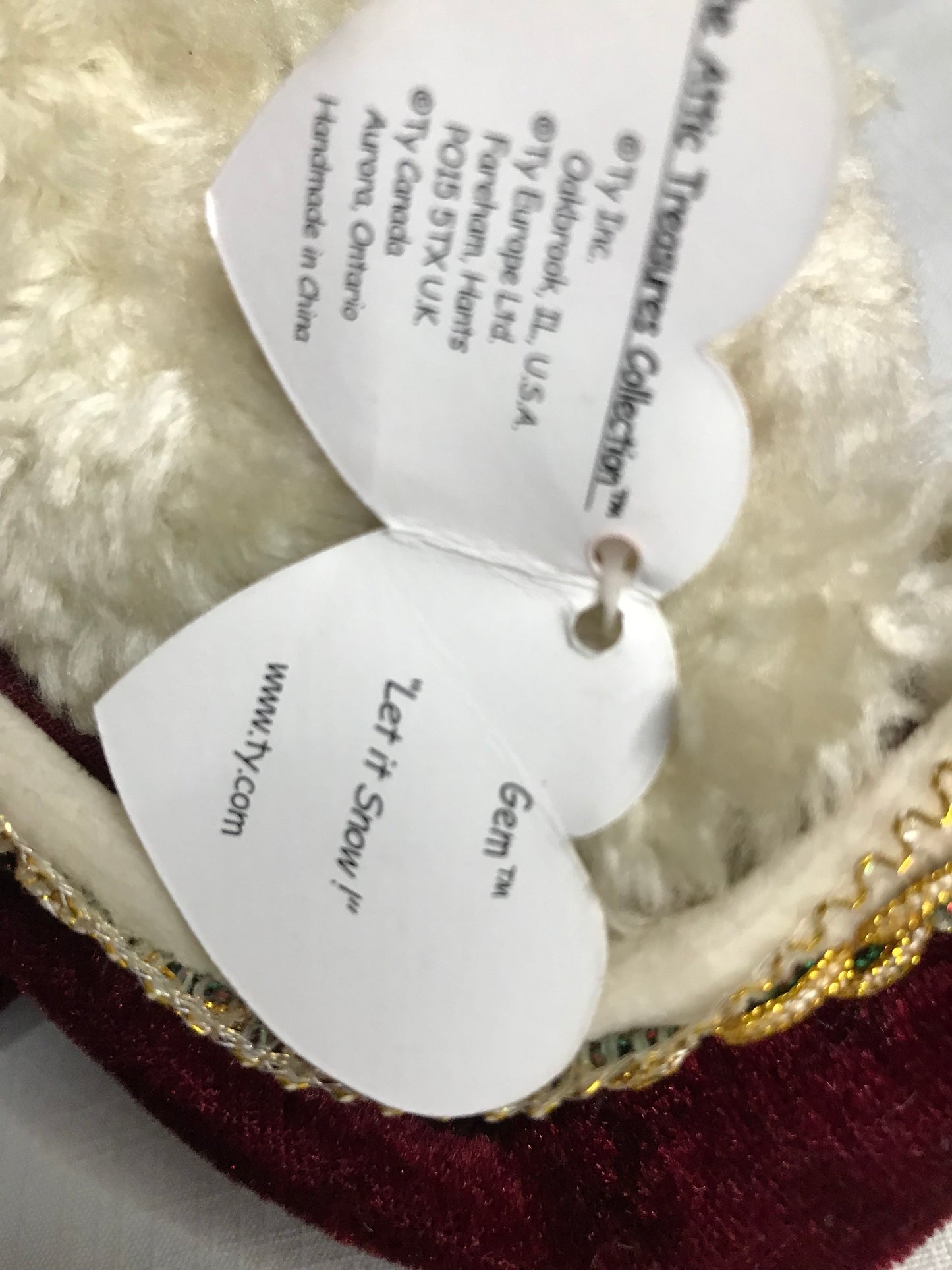 Merlin Ty Beanie bear 30cm